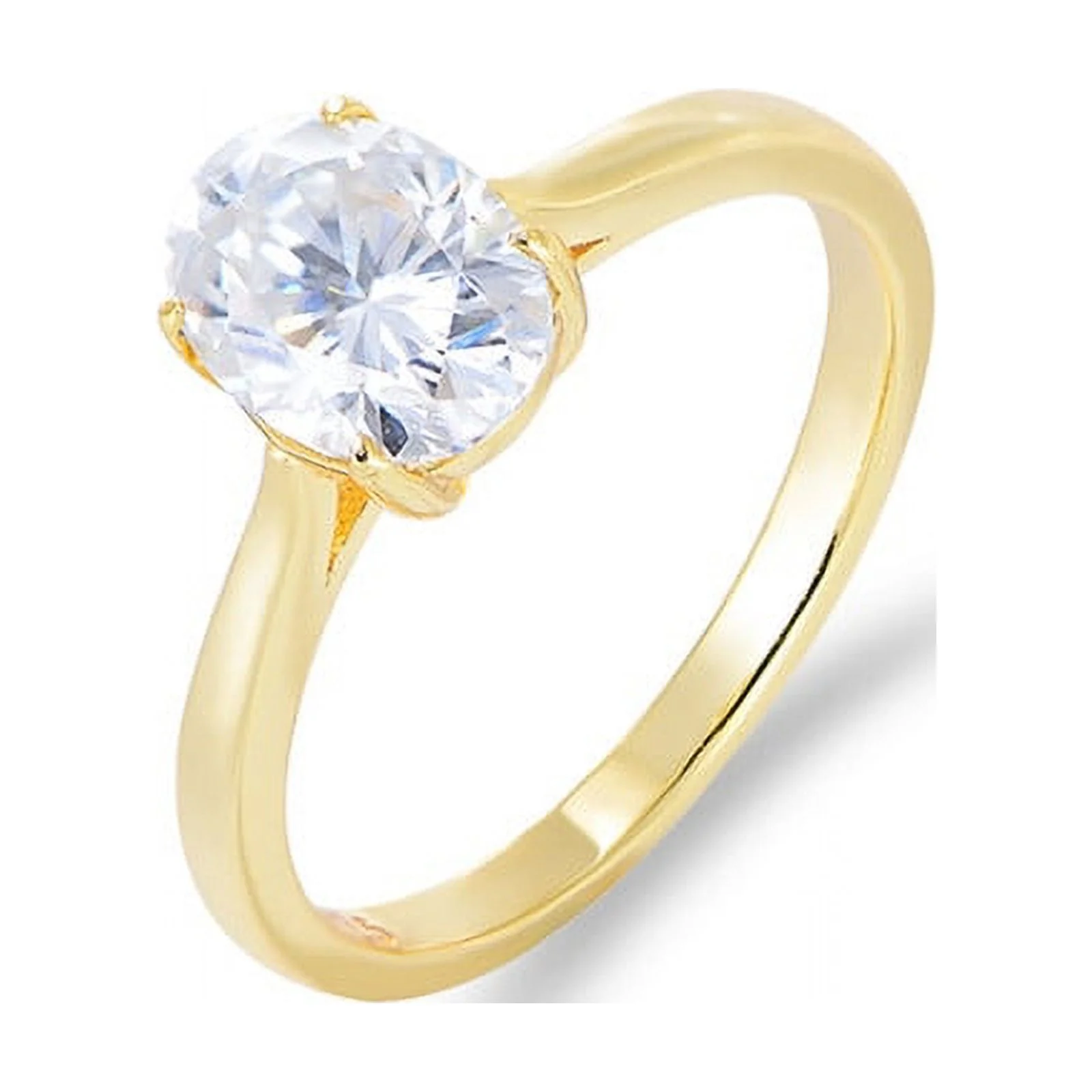 Plain engagement ring band style reference