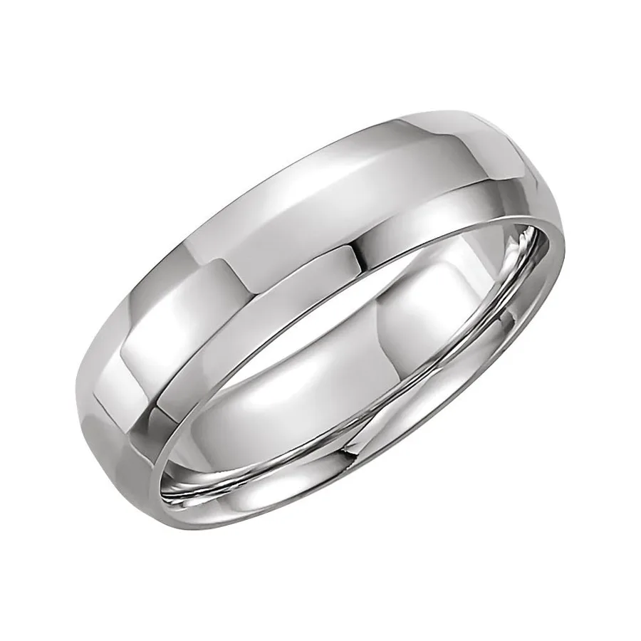 Plain platinum ring metal reference